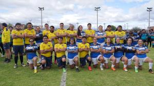 Equipos masculino y femenino de Rugby de la UPS sede Cuenca